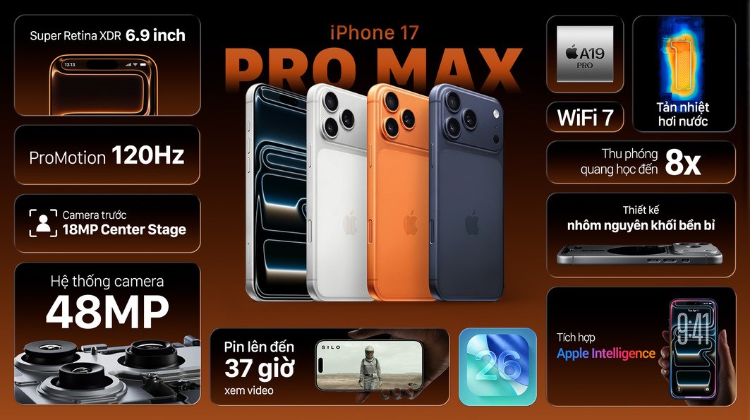 iPhone 17 Pro Max 256GB